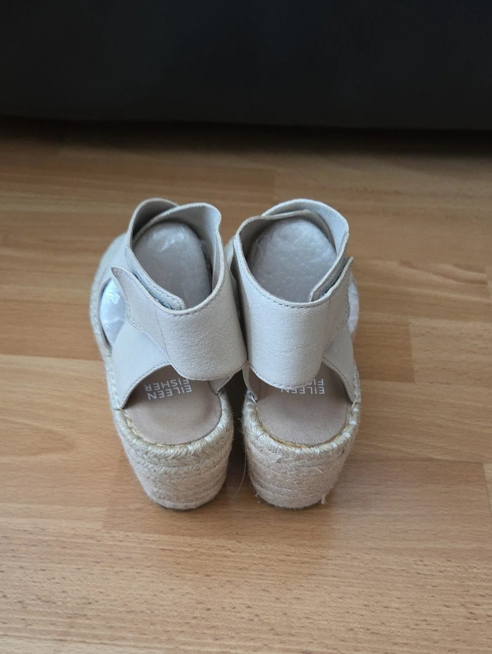 Eileen Fisher cream cross